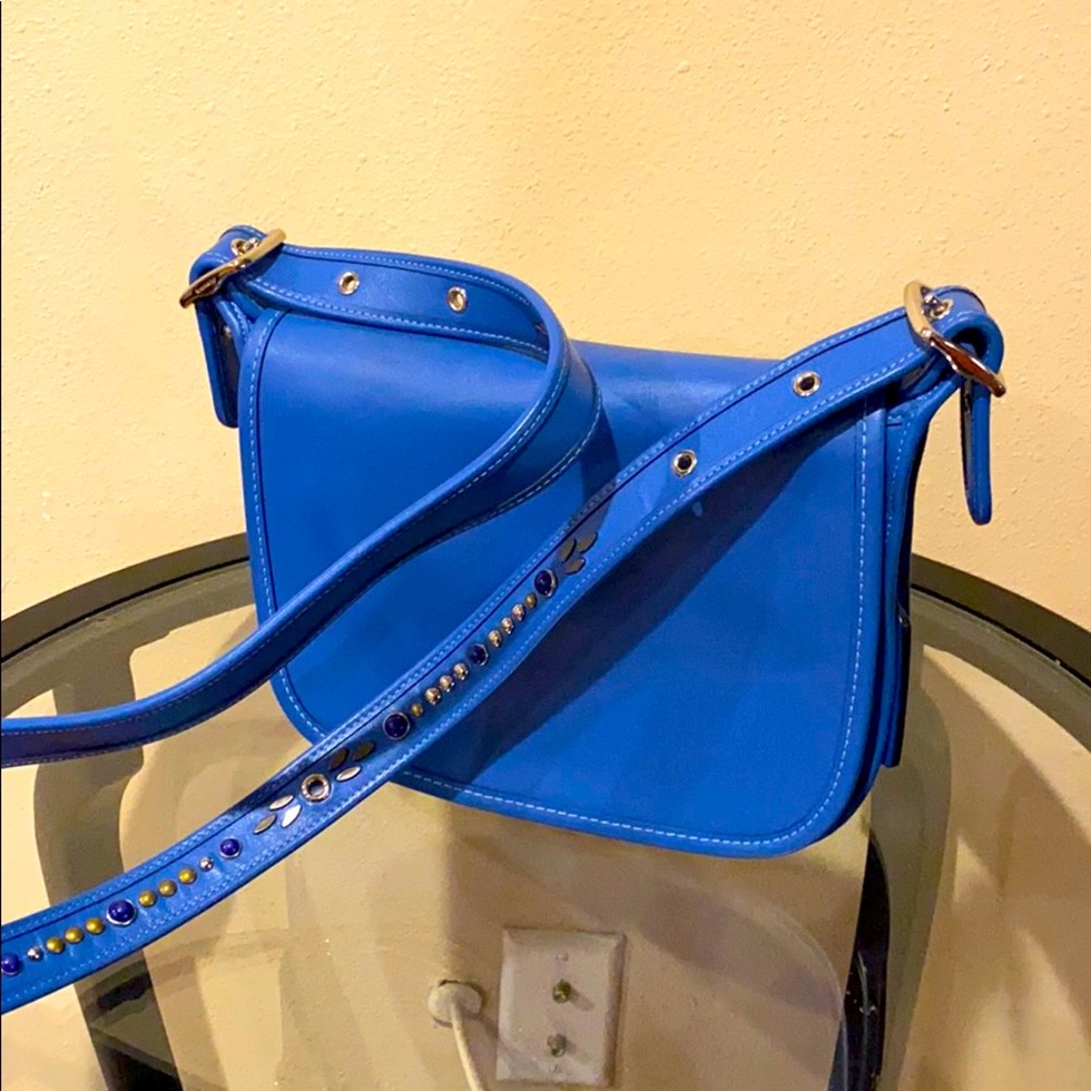 Coach Blue Purse